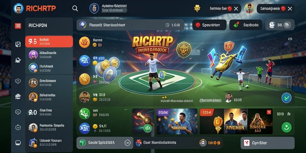Tampilan menarik dari gameplay RICHRTP dengan berbagai pilihan taruhan.