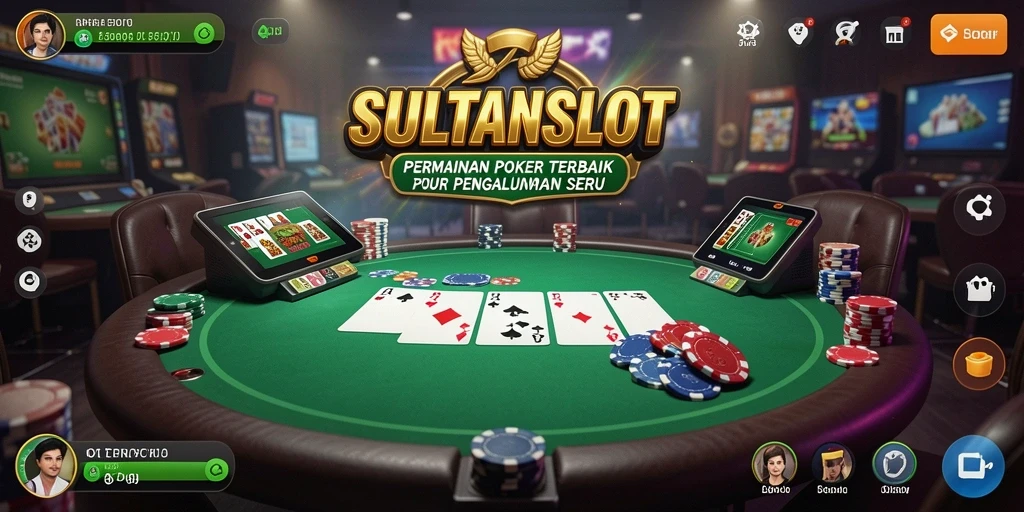 Gameplay poker yang menarik dan penuh tantangan di SULTANSLOT.