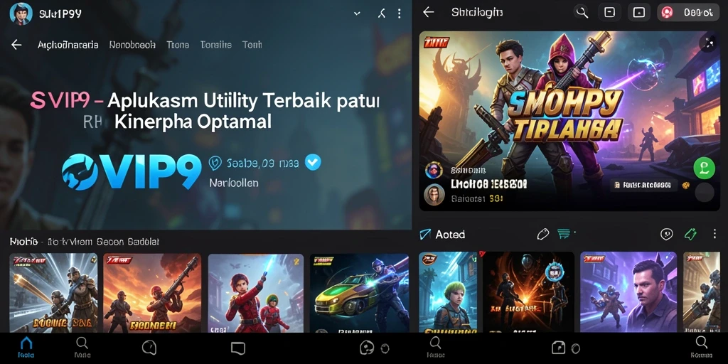 Antarmuka SVIP9 yang intuitif untuk mengoptimalkan perangkat.
